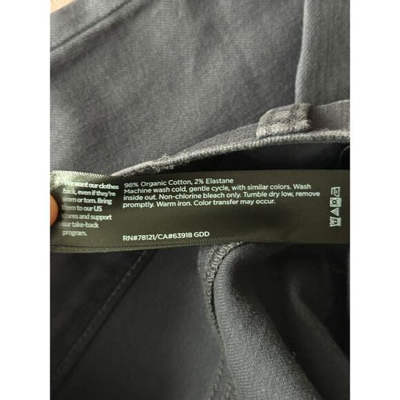 Eileen Fisher High Waist Slim Leg Jeans gray size PS PP - Picture 4 of 5